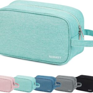 Narwey Travel Toiletry Bag for Women Traveling Dopp Kit Men Travel Bag for Toiletries Cosmetic Bag Makeup Bag Medicine Bag for Traveling