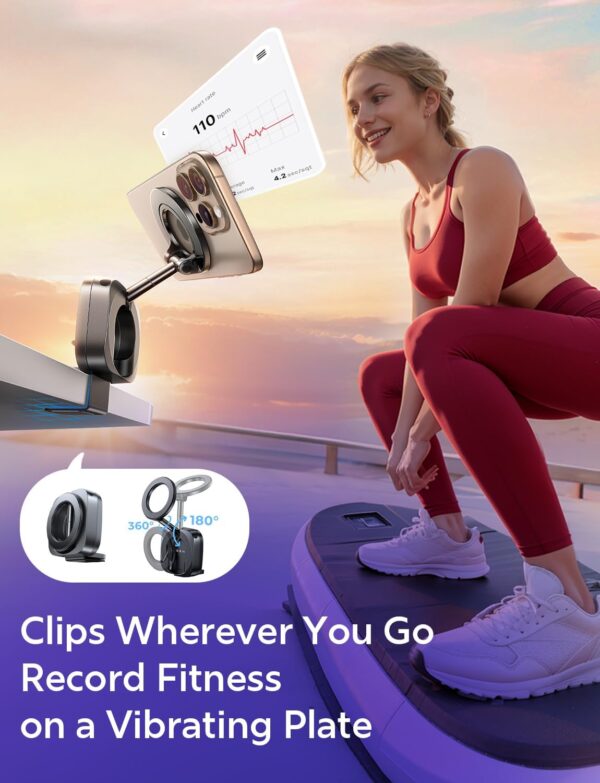 LISEN Airplane Travel Europe Vacation Essentials Phone Holder Gadgets Long Flight Must Have Toddler Mini Travels Essentials Kids Women for MagSafe Travel Accessories Cruise Essentials Camera Mounts - Image 9